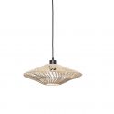 Lustra/Pendul eco din ratan Zanzibar flat 40cm S, white