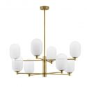 Lustra moderna design deosebit cu 8 de surse de lumina BALOR