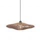 Lustra/Pendul eco din ratan Zanzibar flat 55cm L, nat