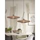 Pendule, Lustre suspendate - Lustra/Pendul eco din ratan Zanzibar flat 55cm L, nat