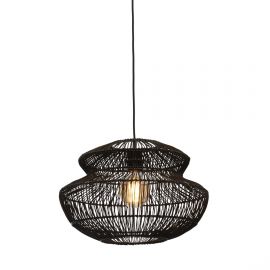 Pendule, Lustre suspendate - Lustra/Pendul eco din ratan Zanzibar round 40cm, bl