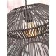 Pendule, Lustre suspendate - Lustra/Pendul eco din ratan Zanzibar round 40cm, bl