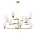 Lustra moderna design deosebit cu 12 de surse de lumina BALOR