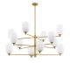 Lustra moderna design deosebit cu 12 de surse de lumina BALOR