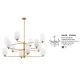 Candelabre, Lustre - Lustra moderna design deosebit cu 12 de surse de lumina BALOR