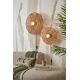 Aplice, corpuri de iluminat pentru pereti - Aplica de perete eco din ratan Zanzibar flat 40cm S, nat