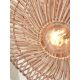 Aplice, corpuri de iluminat pentru pereti - Aplica de perete eco din ratan Zanzibar flat 40cm S, nat