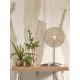 Aplice, corpuri de iluminat pentru pereti - Aplica de perete eco din ratan Zanzibar flat 40cm S, white