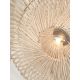 Aplice, corpuri de iluminat pentru pereti - Aplica de perete eco din ratan Zanzibar flat 40cm S, white