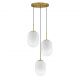 Pendule, Lustre suspendate - Lustra cu 3 pendule design modern CHRYSI