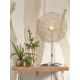Aplice, corpuri de iluminat pentru pereti - Aplica de perete eco din ratan Zanzibar flat 55cm L, white