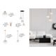 Plafoniere - Lustra aplicata, Plafoniera design modern JIAN, diametru 30cm