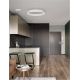 Lustre aplicate - Lustra/Plafoniera LED dimabila design circular MOTIF 80cm