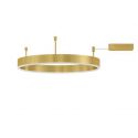 Lustra/Plafoniera LED dimabila design circular MOTIF bronz 60cm