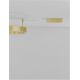 Lustre aplicate - Lustra/Plafoniera LED dimabila design circular MOTIF bronz 60cm