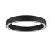 Lustre aplicate - Lustra/Plafoniera LED design slim circular STING Black 60cm