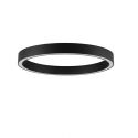 Lustra/Plafoniera LED design slim circular STING Black 80cm