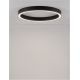 Lustre aplicate - Lustra/Plafoniera LED design slim circular STING Black 80cm