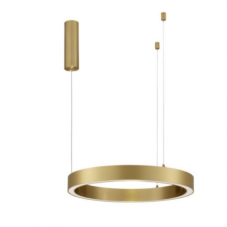 Pendule, Lustre suspendate - Lustra LED suspendata design circular STING Bronz 60cm