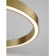 Pendule, Lustre suspendate - Lustra LED suspendata design circular STING Bronz 60cm