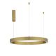 Pendule, Lustre suspendate - Lustra LED suspendata design circular STING Bronz 80cm