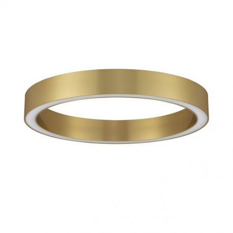 Lustre aplicate - Lustra/Plafoniera LED design slim circular STING Bronz 60cm