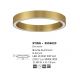 Lustre aplicate - Lustra/Plafoniera LED design slim circular STING Bronz 60cm