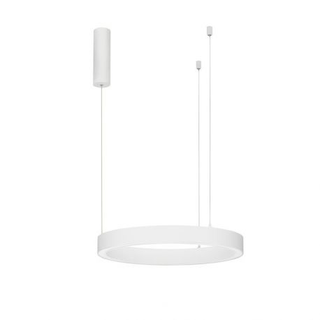 Pendule, Lustre suspendate - Lustra LED suspendata design circular STING White 60cm