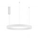 Pendule, Lustre suspendate - Lustra LED suspendata design circular STING White 80cm