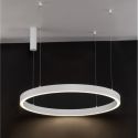 Lustra LED suspendata design circular STING White 100cm