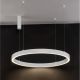 Pendule, Lustre suspendate - Lustra LED suspendata design circular STING White 100cm