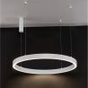 Lustra LED suspendata design circular STING White 100cm