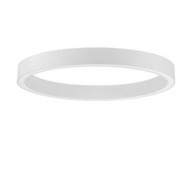 Lustre aplicate - Lustra/Plafoniera LED design slim circular STING White 80cm
