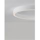 Lustre aplicate - Lustra/Plafoniera LED design slim circular STING White 80cm