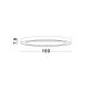 Lustre aplicate - Lustra/Plafoniera LED design slim circular STING White 100cm