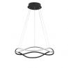 Lustra LED suspendata design modern JINAL Black 60cm
