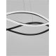 Pendule, Lustre suspendate - Lustra LED suspendata design modern JINAL Black 88cm