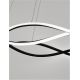 Pendule, Lustre suspendate - Lustra LED suspendata design modern JINAL Black 88cm