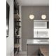 Pendule, Lustre suspendate - Pendul LED design modern NUVOLE