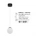 Pendule, Lustre suspendate - Pendul LED design modern NUVOLE