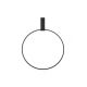 Plafoniere - Lustra/Plafoniera LED ajustabila design modern GARVE Black 60cm