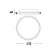 Plafoniere - Lustra/Plafoniera LED design modern WILLOW Black 45cm