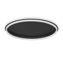 Lustra/Plafoniera LED design modern WILLOW Black 60cm