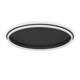 Lustra/Plafoniera LED design modern WILLOW Black 60cm