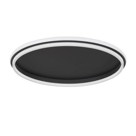 Plafoniere - Lustra/Plafoniera LED design modern WILLOW Black 60cm