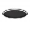 Lustra/Plafoniera LED design modern WILLOW Black 60cm