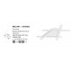 Plafoniere - Lustra/Plafoniera LED design modern WILLOW White