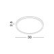 Plafoniere - Plafoniera LED design slim DIXIE 30cm