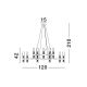 Pendule, Lustre suspendate - Lustra XL suspendata design modern CENTURY D120cm