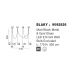 Pendule, Lustre suspendate - Lustra cu 5 Pendule design minimalist BLAKY